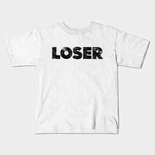 LOSER distressed print Kids T-Shirt